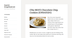 Desktop Screenshot of food.gregshead.net