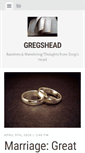 Mobile Screenshot of gregshead.net